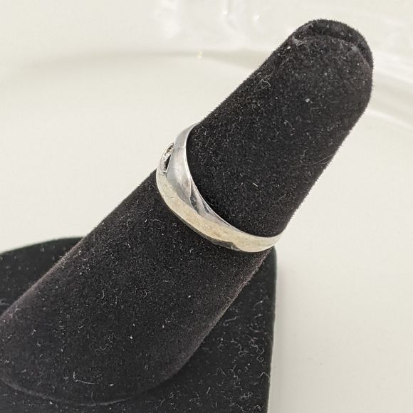 Sterling Silver 925 Fish Christian Ring Sz 5.5 - Picture 6 of 9